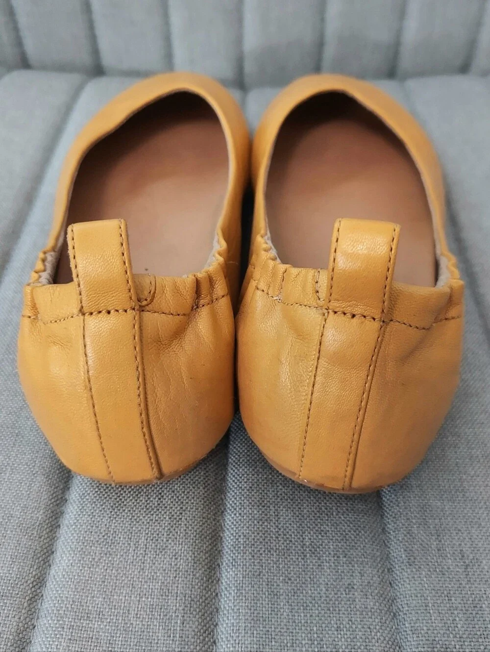 Fitflop Allegro Slip On Ballet Flats Tan US Size 7 Everyday Comfort